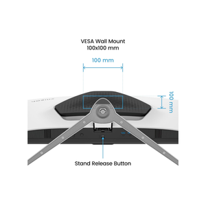 بينكيو موبیوز EX251 مقاس 24.5 بوصة فل إتش دي ‎اي بي اس ‎220‎ هرتز ‎1‎ مللي ثانية شاشة ألعاب ‎فري سينك – أسود