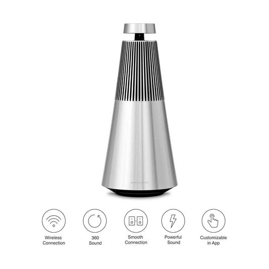 Bang & Olufsen BeoSound 2 Speaker - Natural Aluminum - (AS-IS)