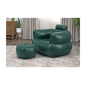 Bestway 1.07m X 99Cm X 80Cm Comfi Cube Lounger (Chair, Repair Patch, Green.)