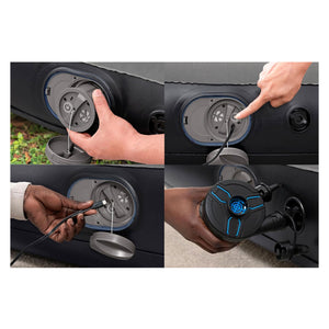 بيست واي ترايتك مرتبة هوائية بحجم كوين مع مضخة يو اس بي مدمجة 2.03م × 1.52م × 30 سم