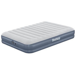Bestway 2.03m X 1.52m X 36Cm Tritech Air Mattress Queen Built-In Rechargeable Pump