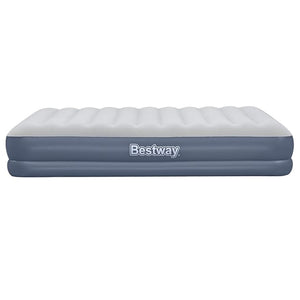 Bestway 2.03m X 1.52m X 36Cm Tritech Air Mattress Queen Built-In Rechargeable Pump