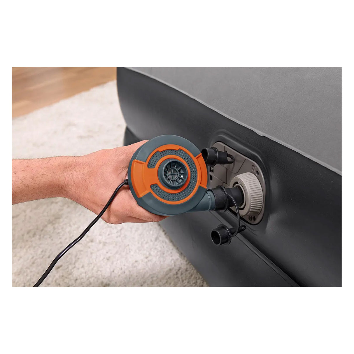 بيست واي ترايتك مرتبة هوائية كوين بمضخة كهربائية مدمجة 2.03م × 1.52م × 46سم