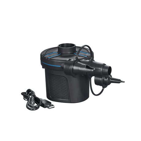 Bestway Powertouch Rechargeable Electric Air Pump (Power Pump, Usb Cable, 3 Valve Adaptors)