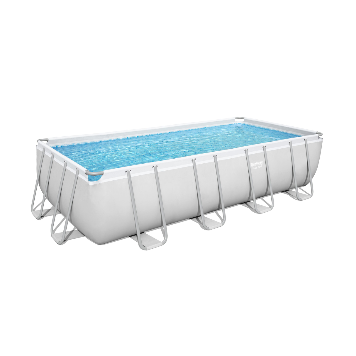 Bestway 4.88M X 2.44M X 1.22M RECTANGULAR POOL SET (Contents:Pool, Filter Pump(220-240V), Ladder, Cover, Chemconnect Dispenser, Compatible with Cartridge 58094(II)220-240V)