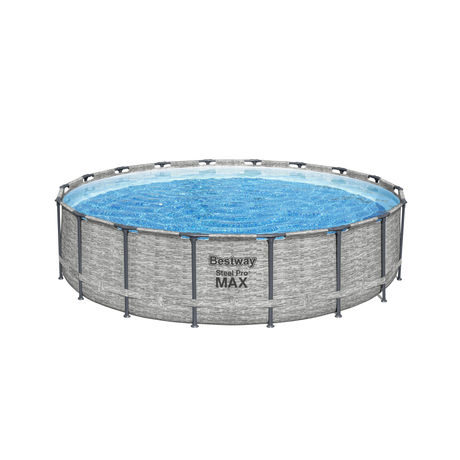 Bestway 5.49M X 1.22M POOL SET (Contents:Pool, Filter Pump(220-240V), Ladder, Cover, Compatible with Cartridge 58012(III)220-240V)