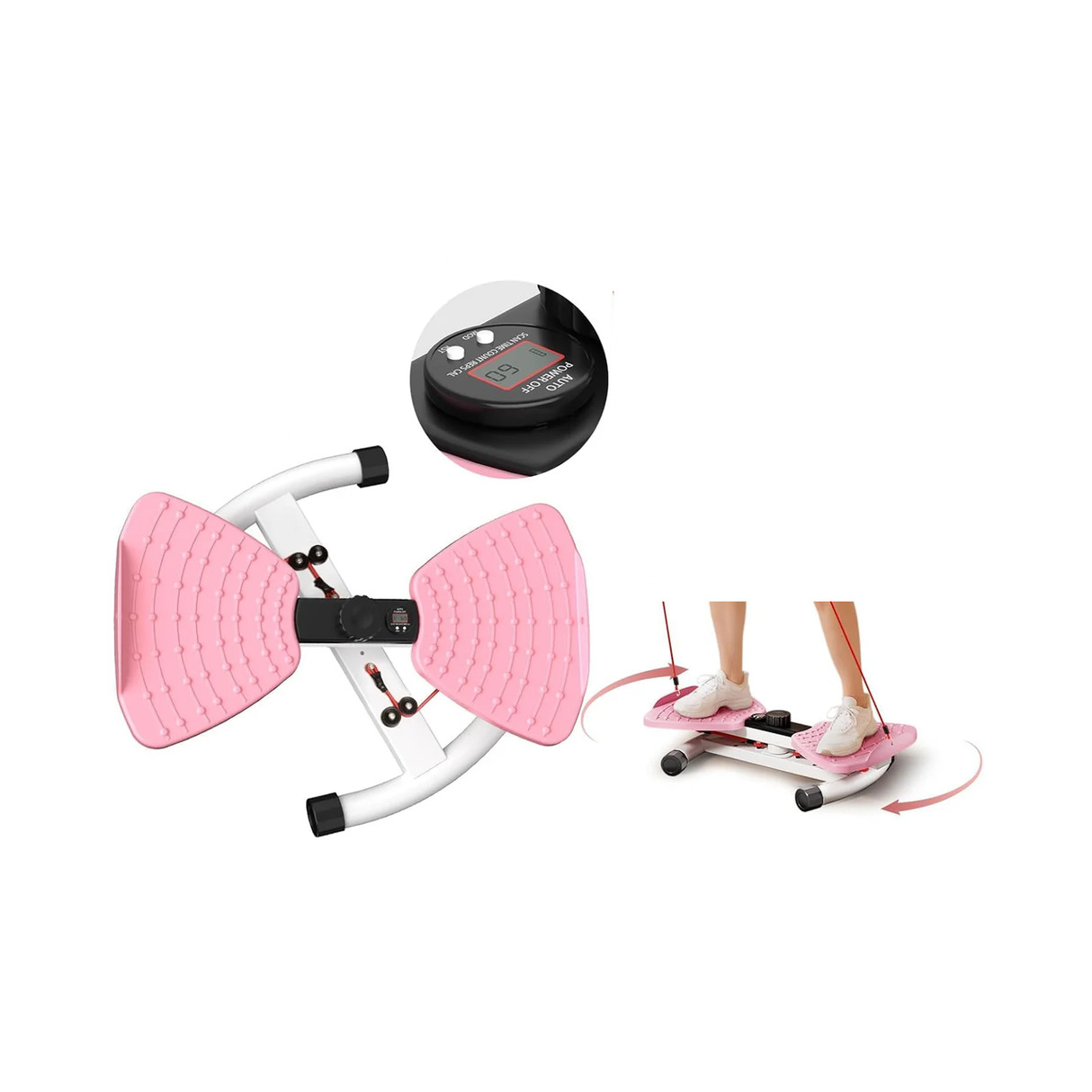 Black Bull Waist Twisting Machine