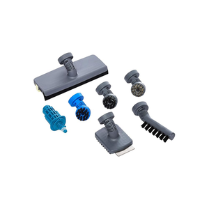 Black+Decker 10in1 Steam Mop 350ml Capacity 1300W - White/Blue - Zayoom