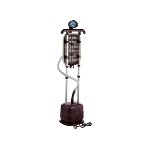 Black+Decker Double Pole Garment Steamer 2L Tank 2400W - Dark Red  - Zayoom