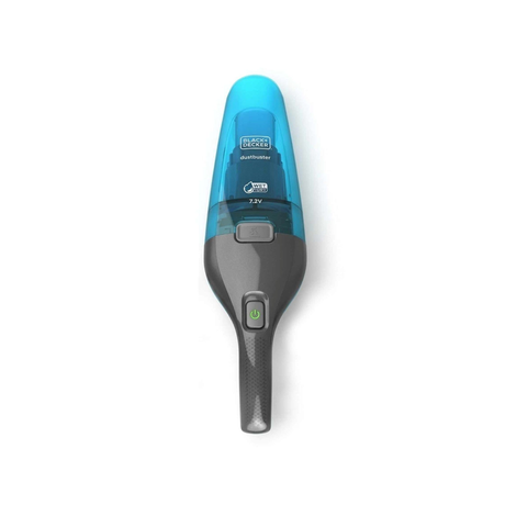 Black+Decker Handheld Dustbuster 5.4W - 7.2V
