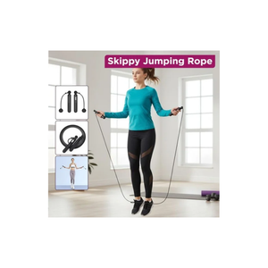 Black+Decker Fitdays Skippy Jumping Rope With LCD Display and Smart Digital Electronic Sensor Jumping - YK-S1060-B