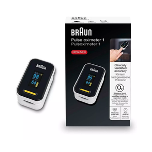 براون مقياس الأكسجين بالنبض 1 BR6-YK-81CEU – أبيض