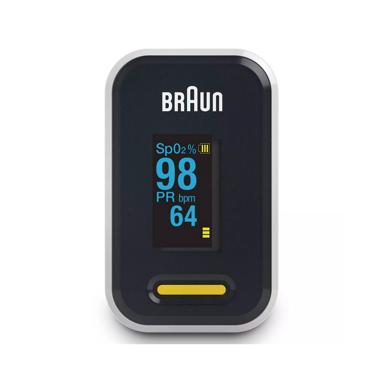 براون مقياس الأكسجين بالنبض 1 BR6-YK-81CEU – أبيض