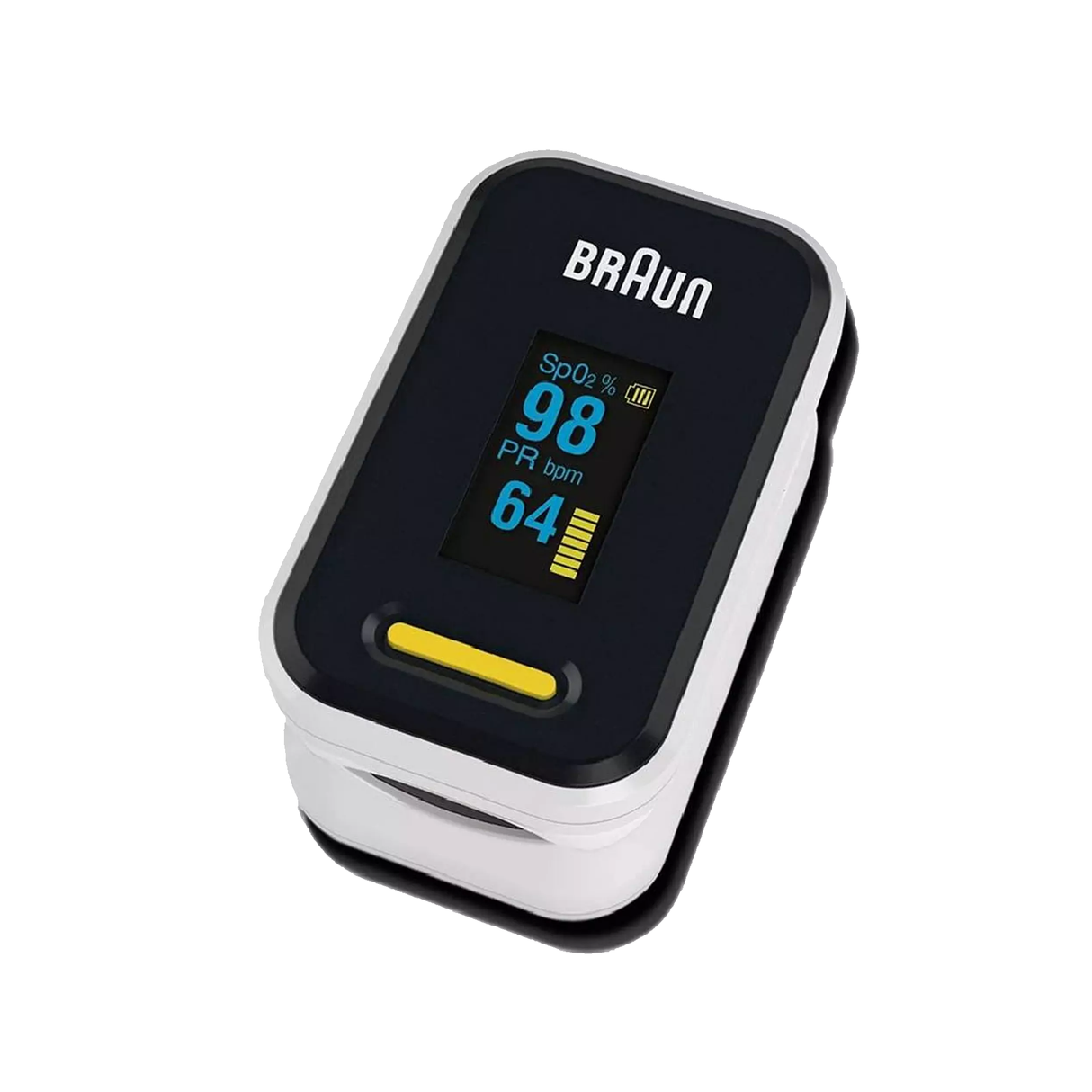 براون مقياس الأكسجين بالنبض 1 BR6-YK-81CEU – أبيض