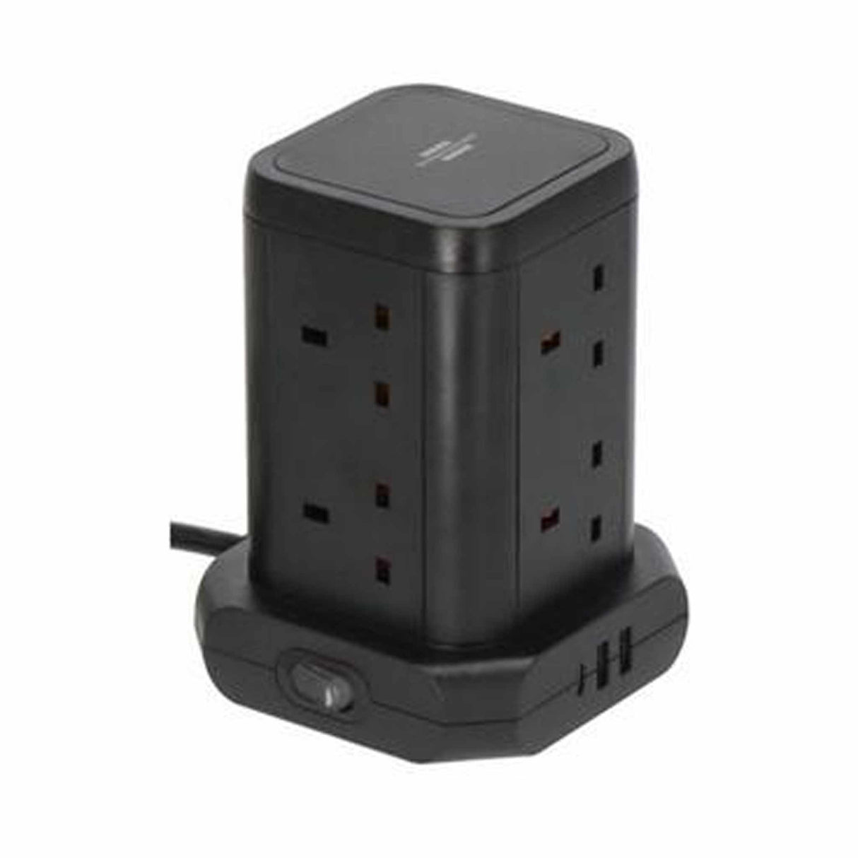 كيستينماشرتمديد 8 اتجاهات بطول مترين مع منفذي يو اس بي A و1 يو اس بي C