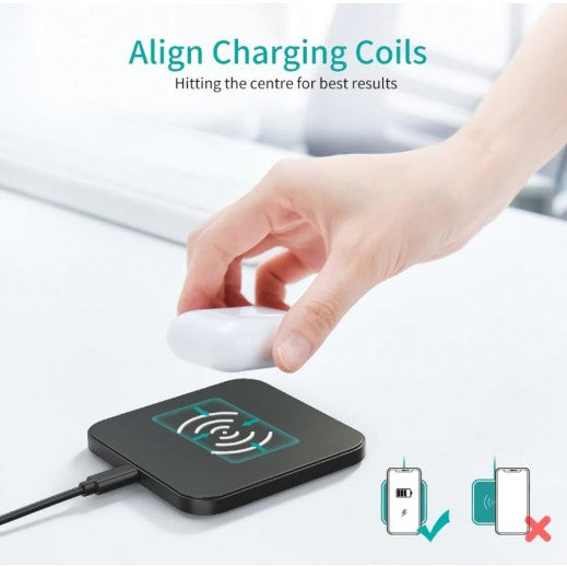 CHOETECH 10W Wireless Charger - White