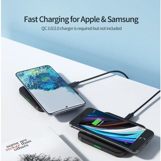 CHOETECH 10W Wireless Charger - White