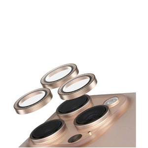 PanzerGlass® Camera Lens Protector Glitter Gold for iPhone 16 Pro and 16 Pro Max- 6.3 Inch | 6.9 Inch - Zayoom