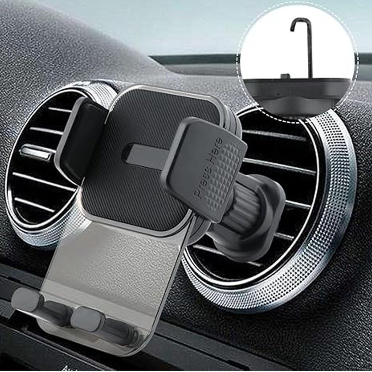 Car Air Vent Phone Holder, Adjustable Shockproof 