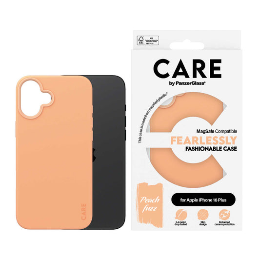 PanzerGlass® Case Fashion Peachy MagSafe for iPhone 16 Plus - 6.7 Inch