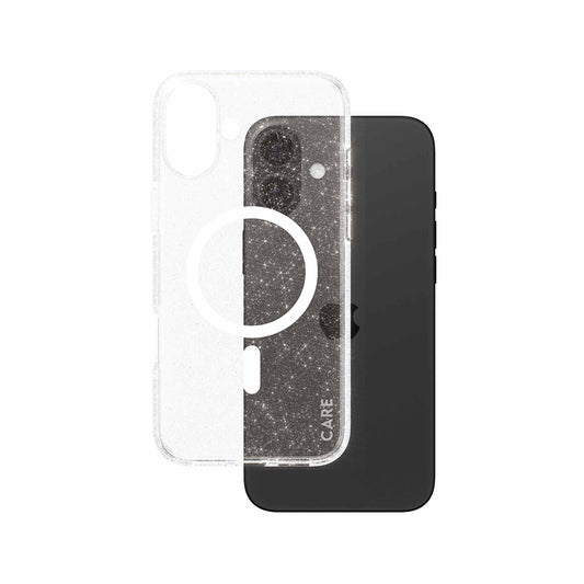 PanzerGlass® Case Flagship Star Lit w. White MagSafe for iPhone 16 Plus - 6.7 Inch