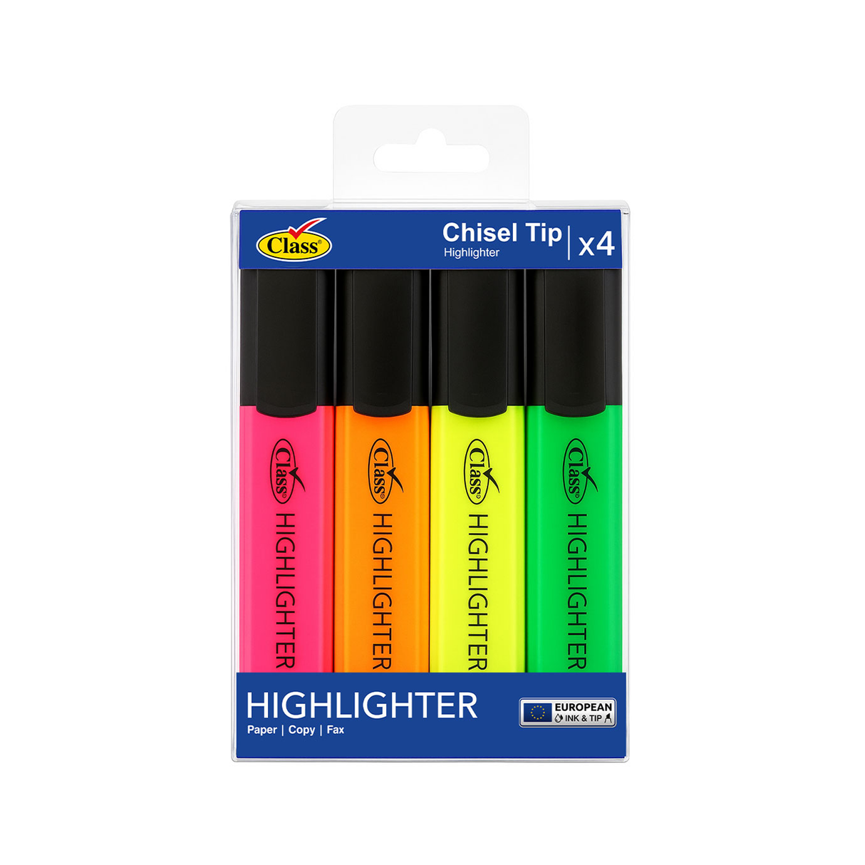  كلاس أقلام تمييز 4 ألوان