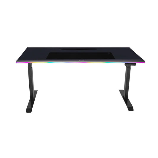 Cooler Master GD160 ARGB Gaming Desk - Black/Purple