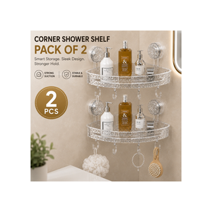 Corner Shower Shelf – Pack of 2