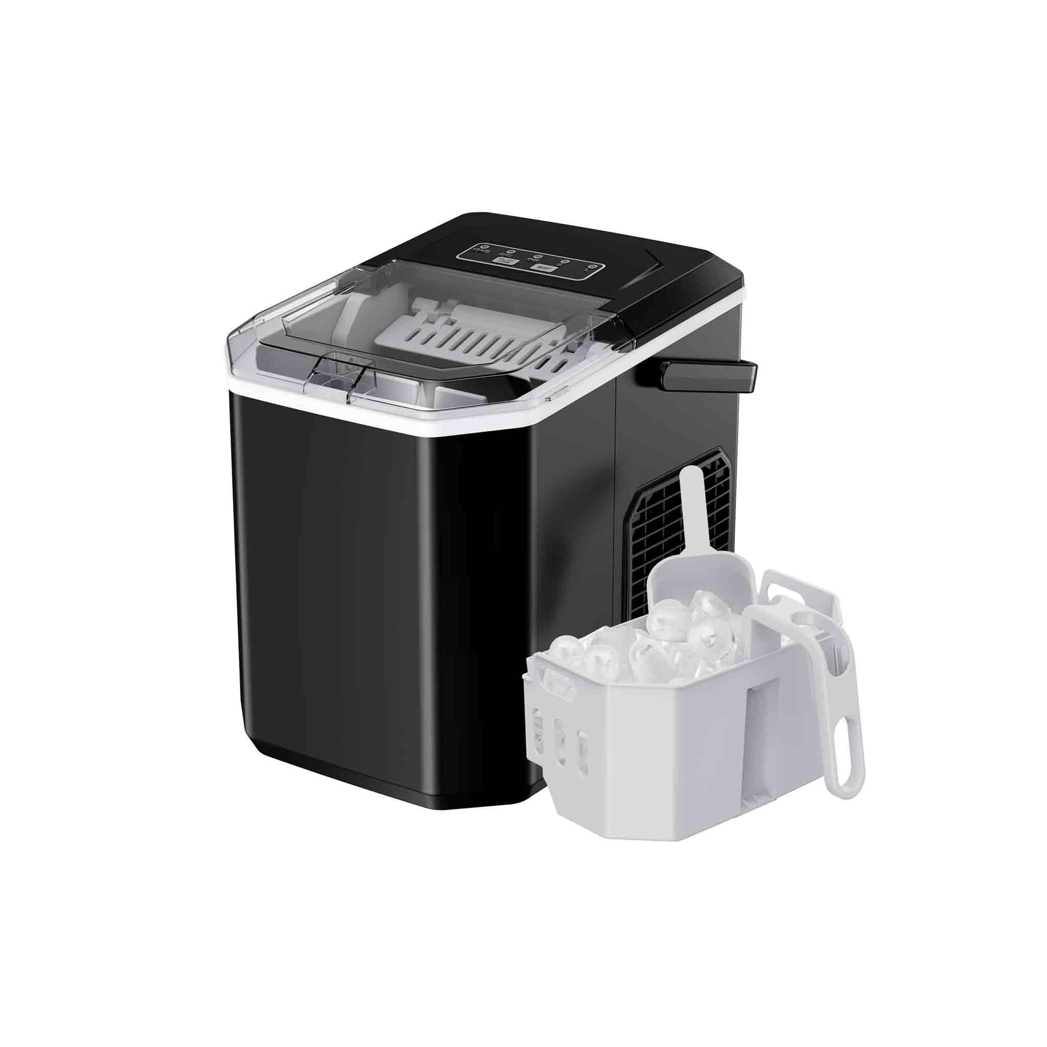 Silonn Countertop Ice Maker Black Zayoom