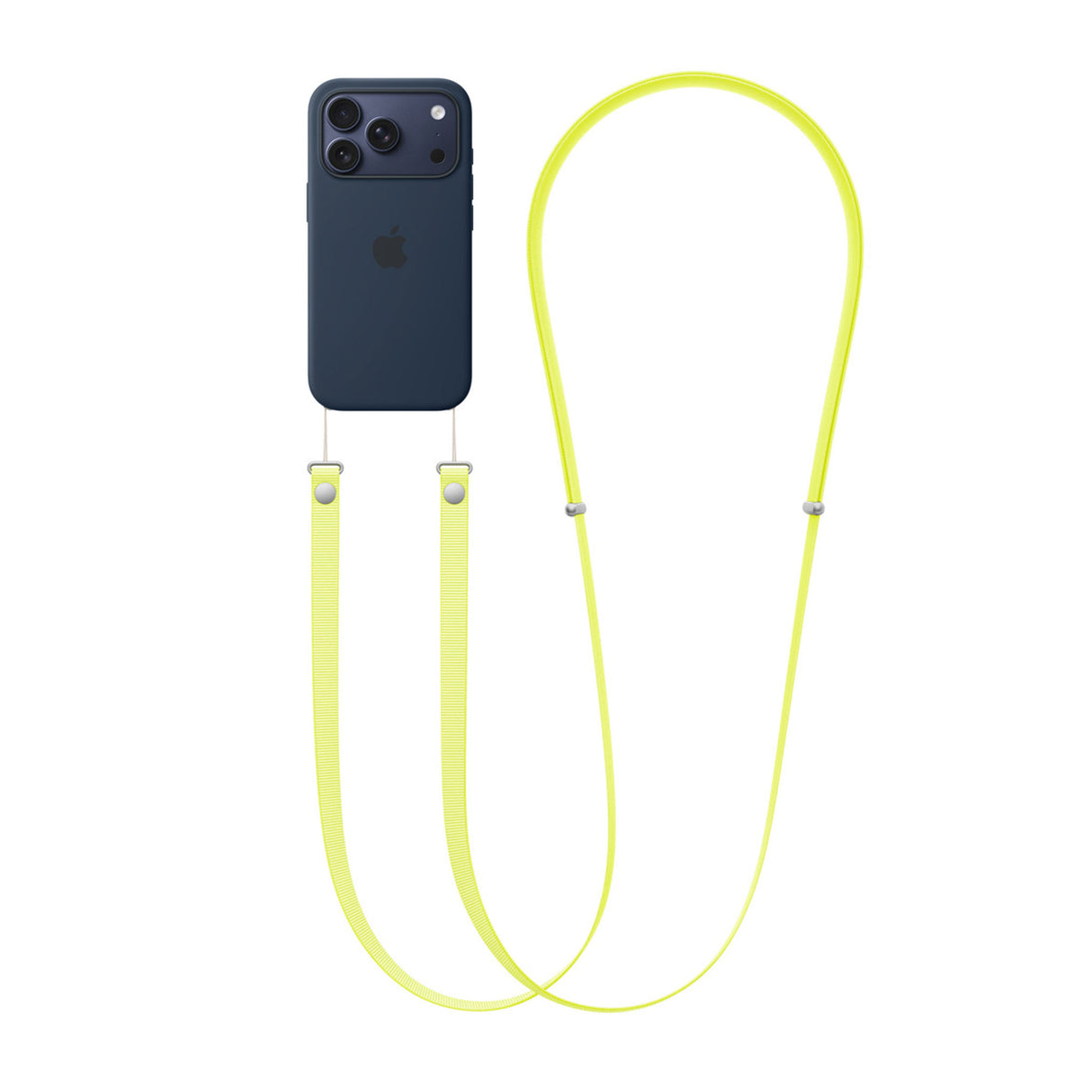 Apple Crossbody Strap - Neon Yellow