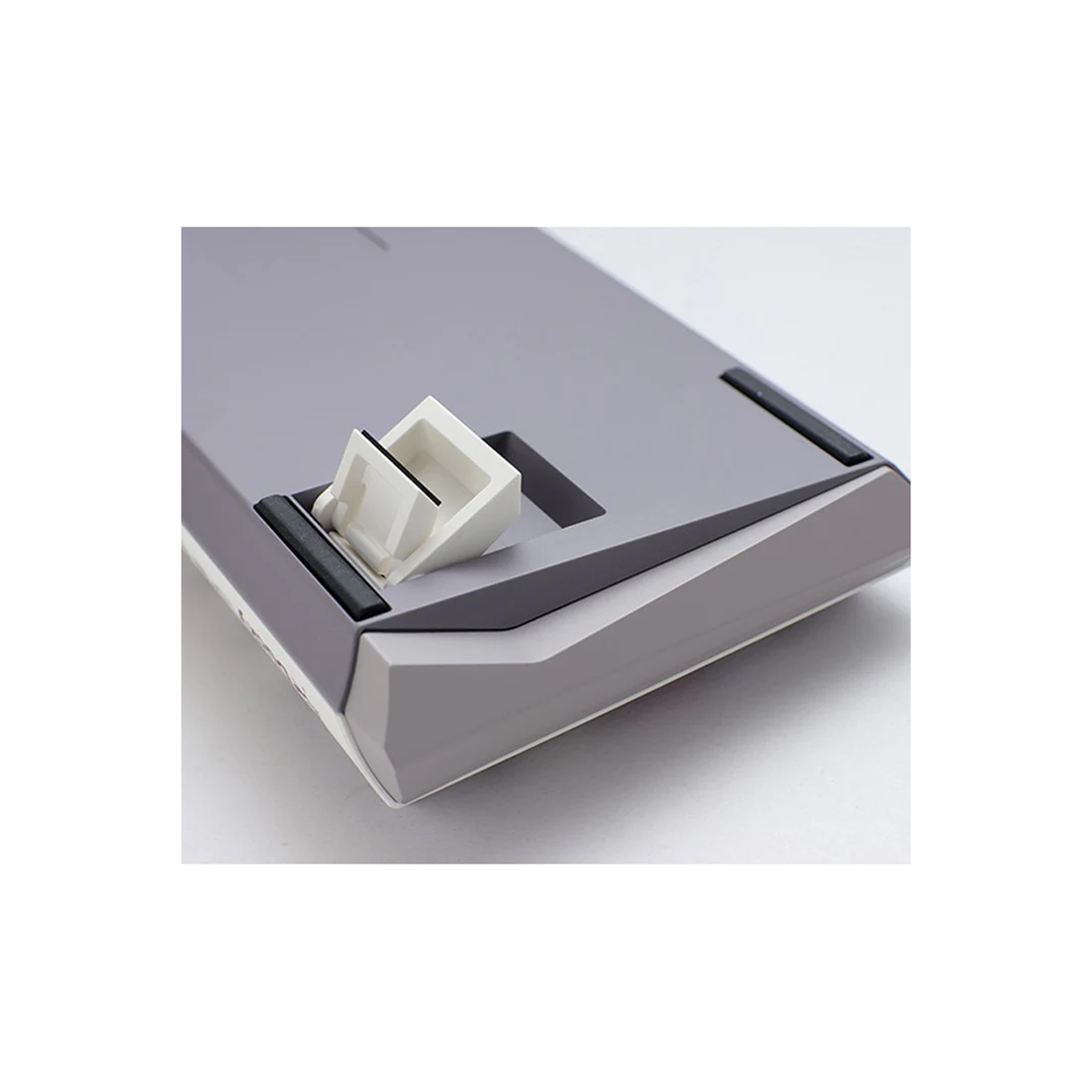 دوكي وان 3 ميني كيبورد ألعاب ميكانيكية سلكية قابلة لتبديل المفاتيح مع إضاءة RGB (مفاتيح زرقاء) - رمادي ضبابي (تخطيط عربي)