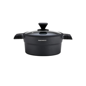 دايو قدر طهي إكس سيريز غير لاصق مطلي بالجرانيت مع غطاء - 24 سم 