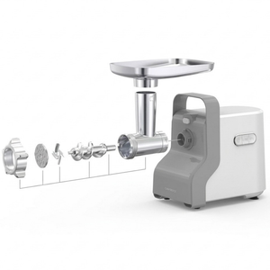 Daewoo 700W Meat Grinder 2 Speed - Silver/Gray