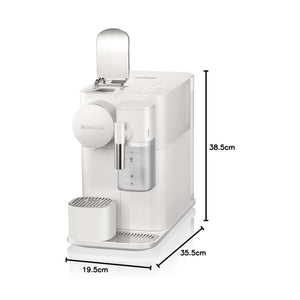 Nespresso Lattissima One Evo Automatic Capsule Coffee Machine with Automatic Frothed Milk 1450W - White - Zayoom