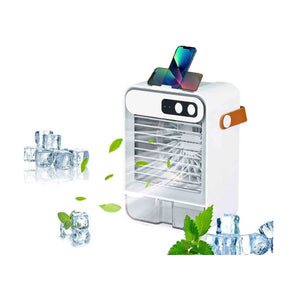 Mini Rechargeable Mist Fan With Light - Zayoom