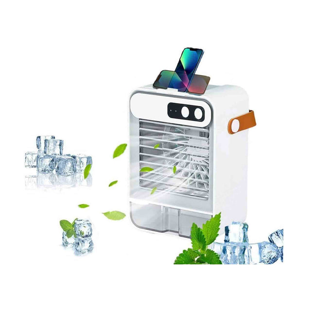 Mini Rechargeable Mist Fan With Light - Zayoom