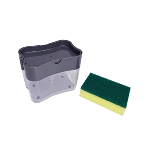 موزع سائل غسيل الصحون مع حامل إسفنجة