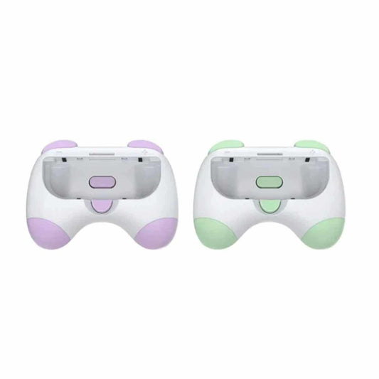 Dobe Controller Grip For Nintendo Switch Oled - Purple & Green