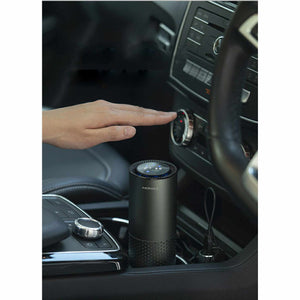 موماكس بيور جو جهاز تنقية الهواء الذكي المحمول بتقنية الأيونات للسيارة والمنزل والمكتب - كما هو