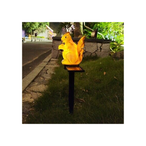 ضوء شمسي خارجي ليد بشكل سنجاب متين