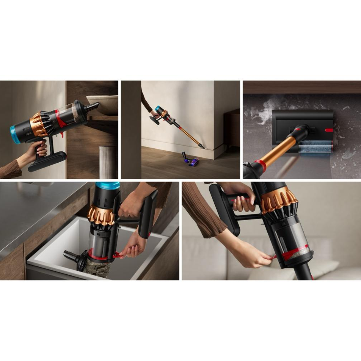 Dyson V16 Piston Animal Cordless Vacuum Matte Black/Copper