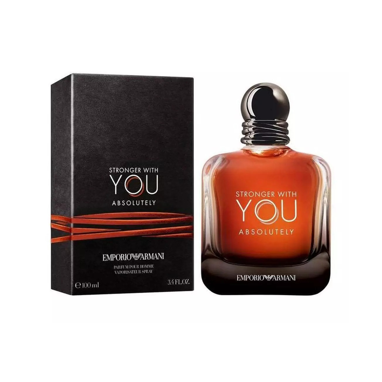 EMPORIO Armani Stronger With You Absolutely - Parfum Pour Homme For Men 100 Ml
