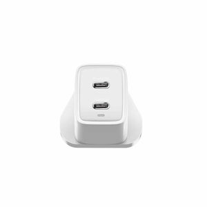  إينيرجيا أمبتشارج شاحن جداري بمنفذين USB-C وبتقنية GaN وقدرة 40 واط - أبيض - (كما هو)