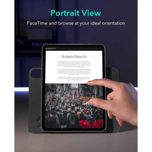 ESR iPad Air 13 Inch 2024 Shift Magnetic Case - Black - Zayoom