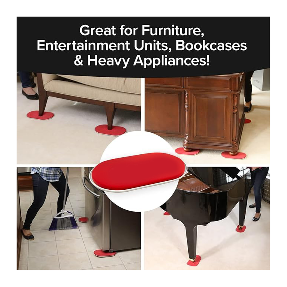 Easy Gliding Heavy Furniture Movers & Sliders