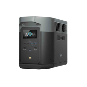 EcoFlow DELTA 2 Max Portable Power Station 2084Wh capacity, 2400W rated output, X-Boost up to 3100W