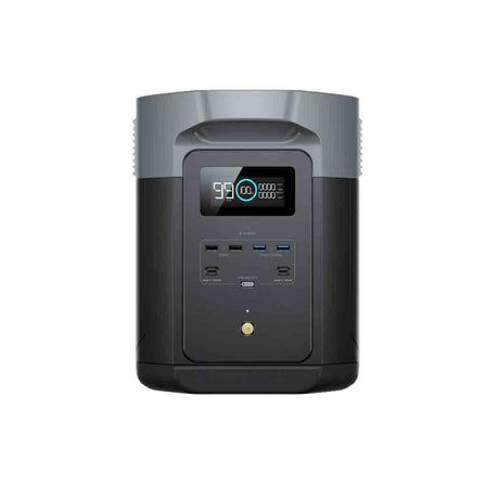 EcoFlow DELTA 2 Max Portable Power Station 2084Wh capacity, 2400W rated output, X-Boost up to 3100W