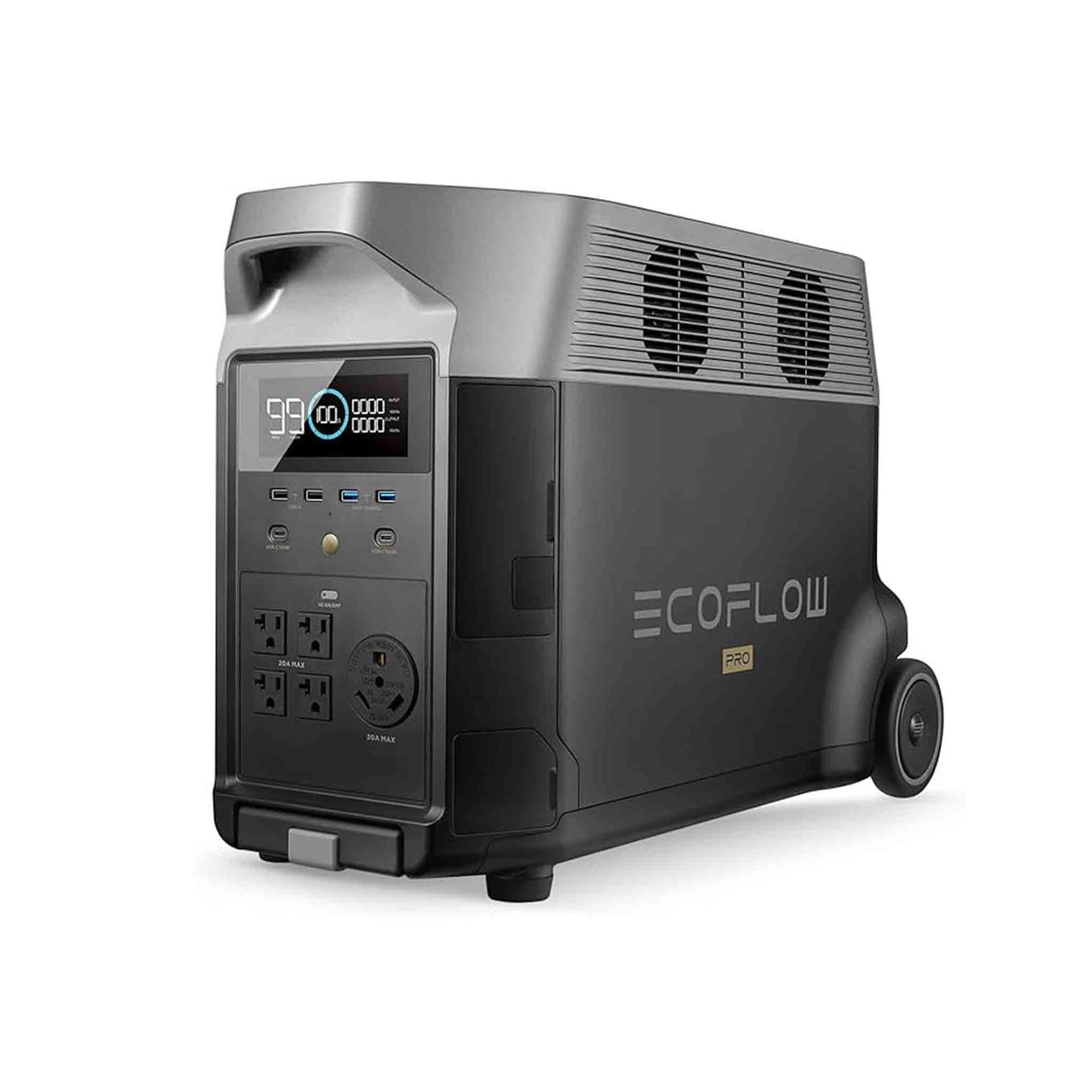 EcoFlow DELTA Pro Portable Power Station 3600Wh capacity 3600Wh output, X-Boost up to 4500W