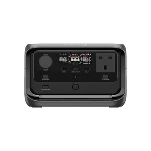 EcoFlow RIVER 3 Plus Portable Power Station 286Wh capacity 600W output, X-Boost up to 1200W