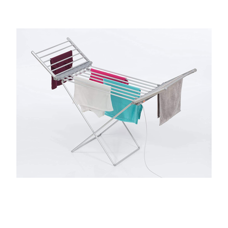 منشر ملابس كهربائي قابل للطي موفّر للطاقة للاستخدام الداخلي